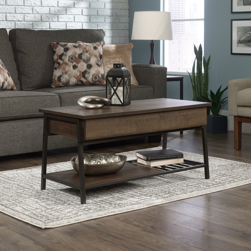 Haneline Lift Top 4 Legs Coffee Table with Storage