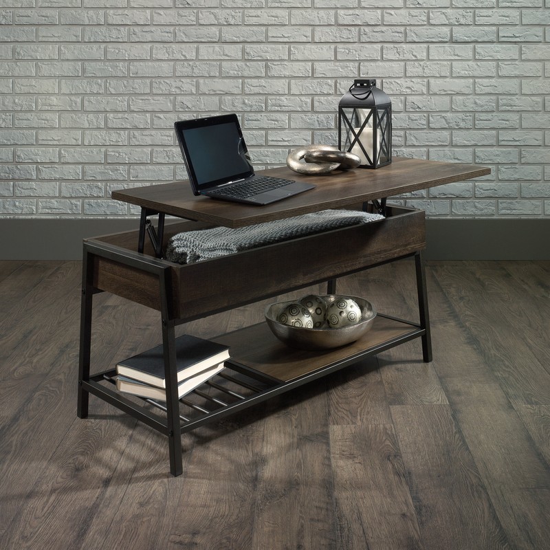 Haneline Lift Top 4 Legs Coffee Table with Storage