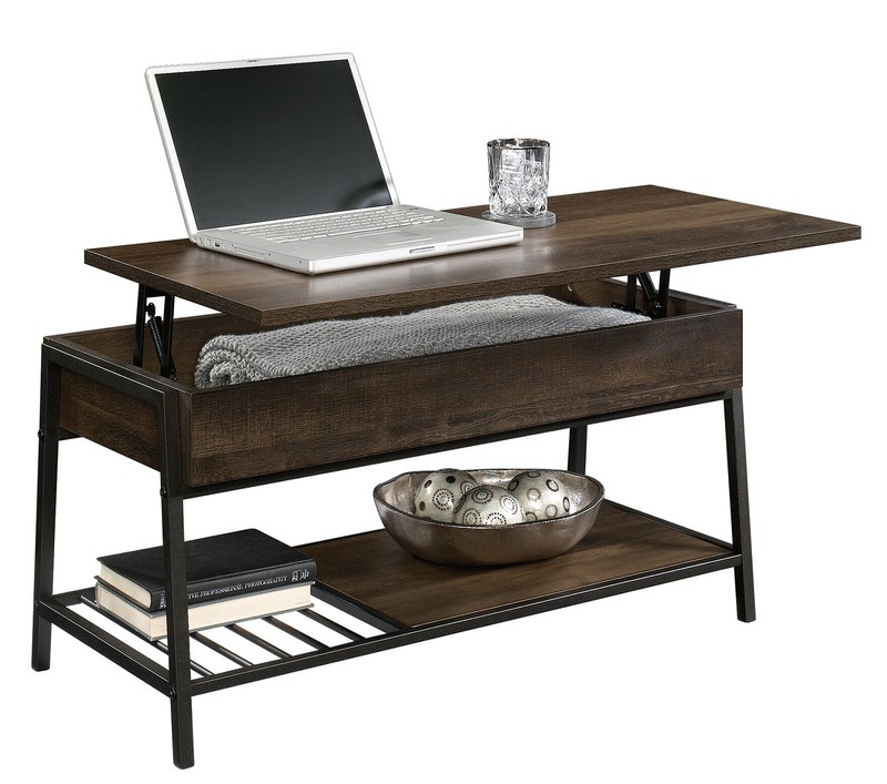Haneline Lift Top 4 Legs Coffee Table with Storage