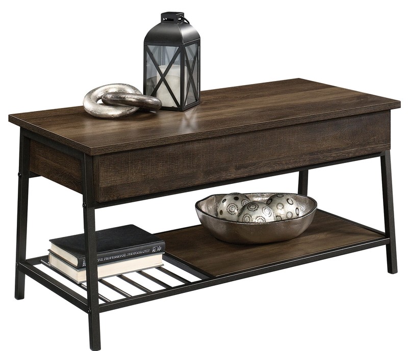 Haneline Lift Top 4 Legs Coffee Table with Storage
