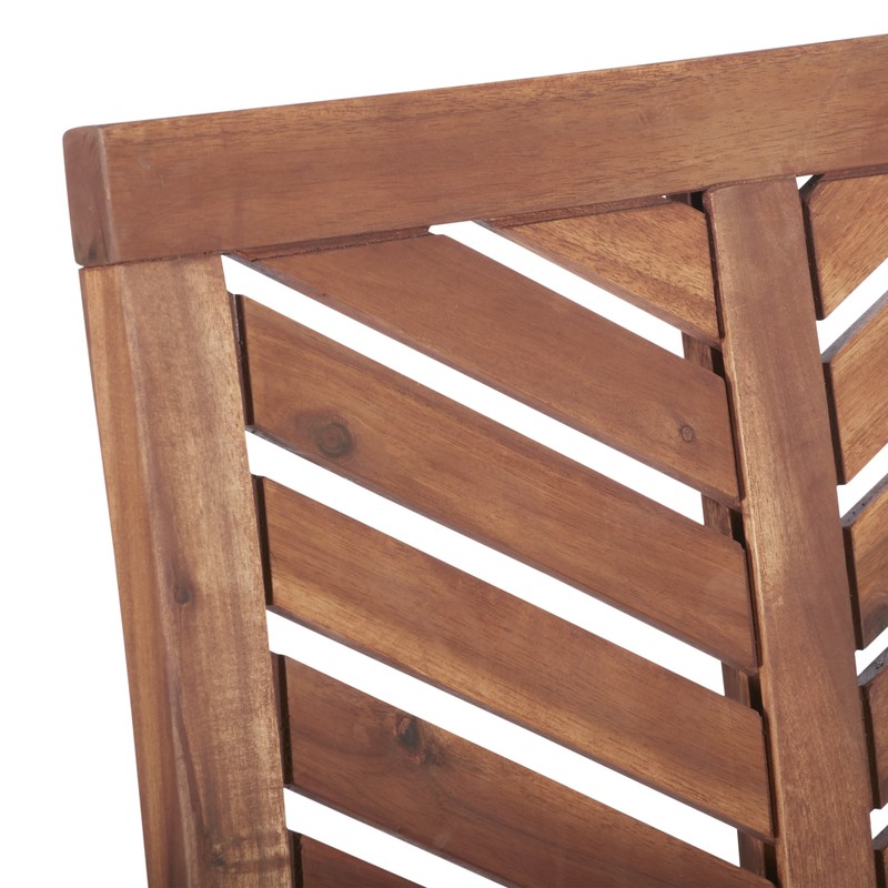Harbison Acacia Patio Dining Armchair