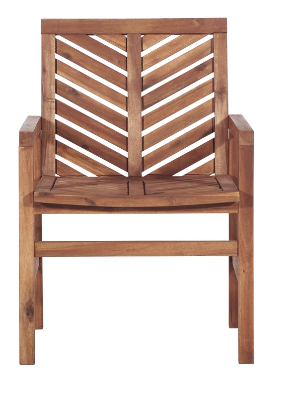 Harbison Acacia Patio Dining Armchair
