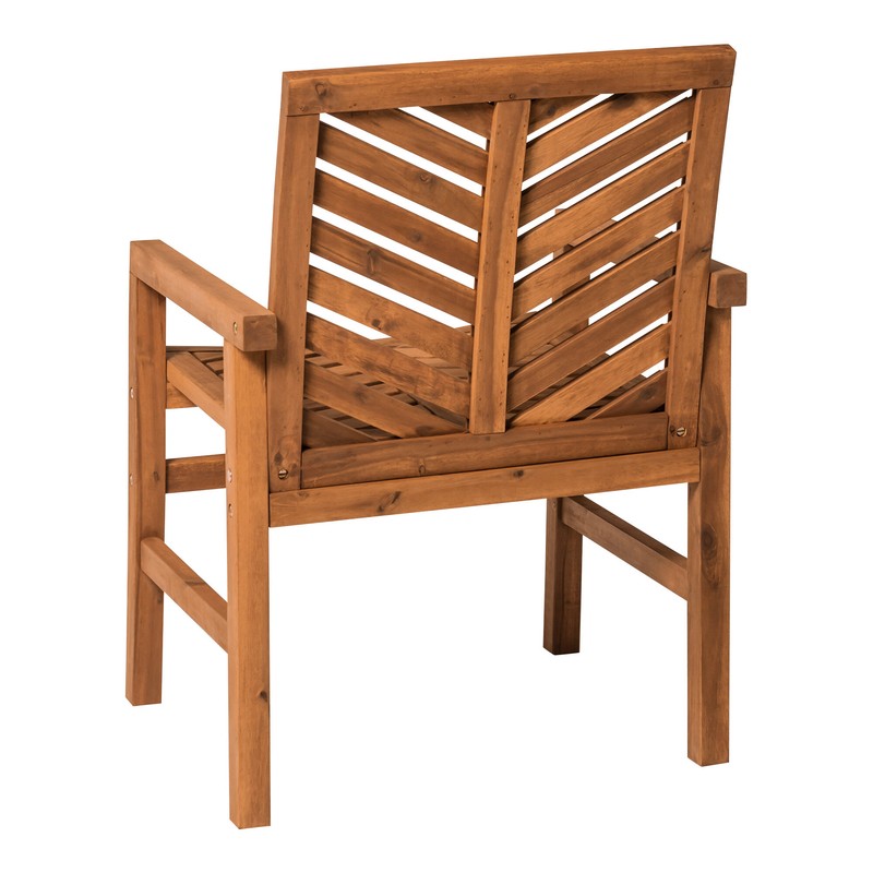 Harbison Acacia Patio Dining Armchair