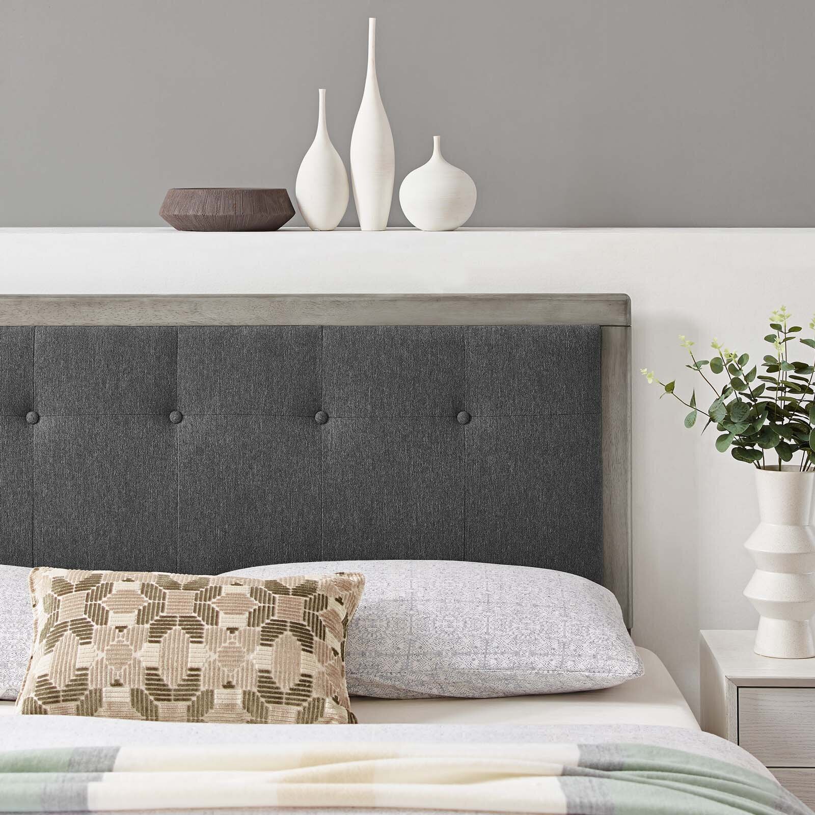 Headboard with Retro Appeal