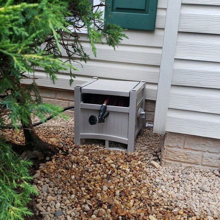 Hideaway Resin Hose Reel