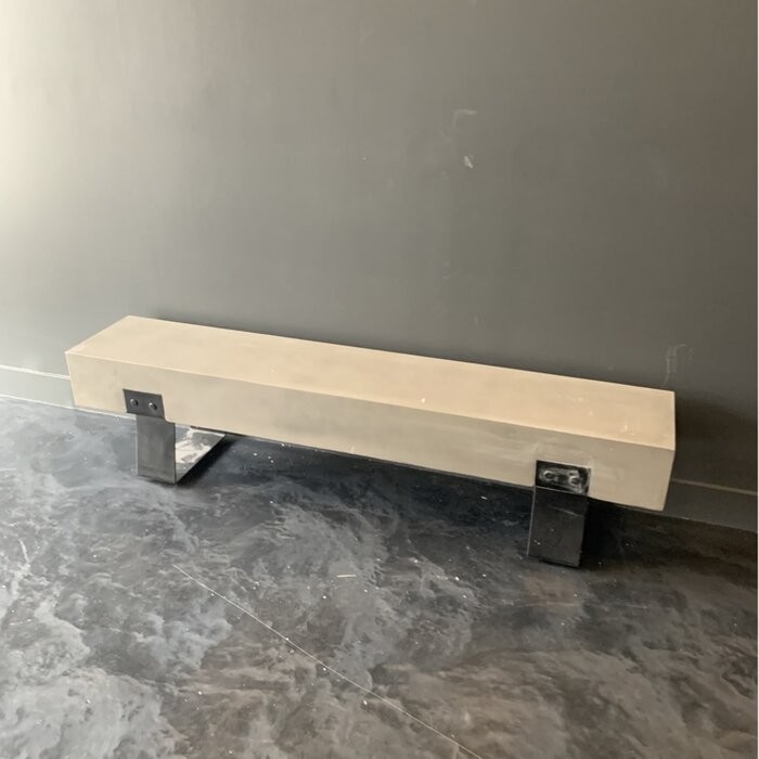 Hobbes Metal and Concrete Picnic Bench