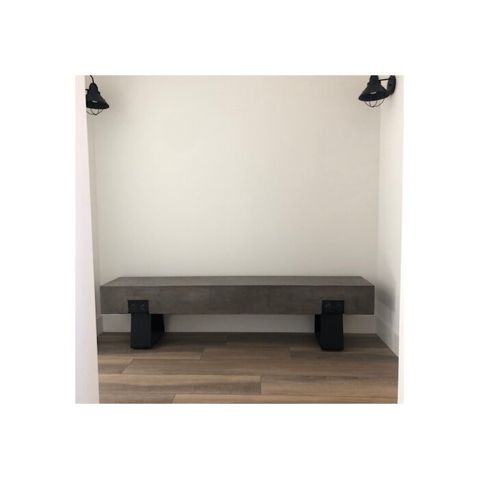 Hobbes Metal and Concrete Picnic Bench