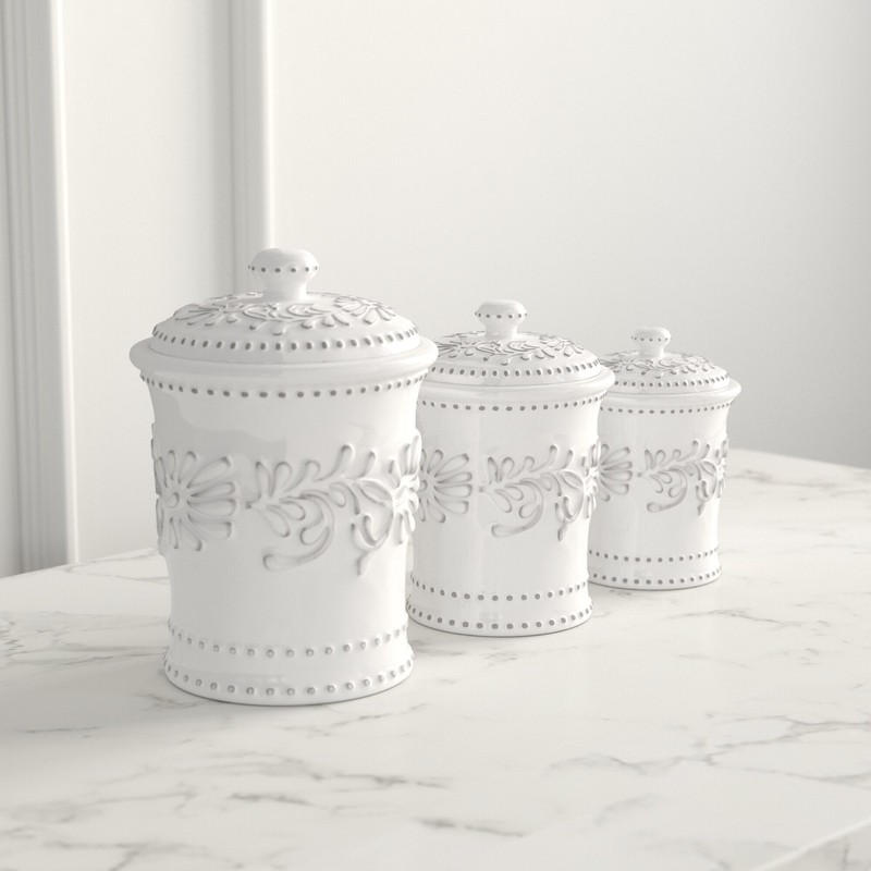 Holland 3 Piece Kitchen Canister Set