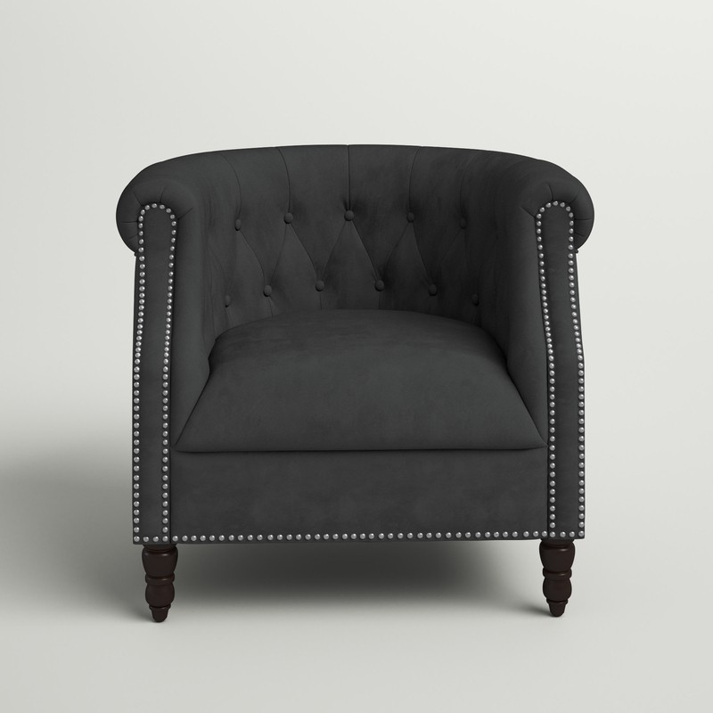 Huntingdon 34'' Wide Tufted Chesterfield Chair