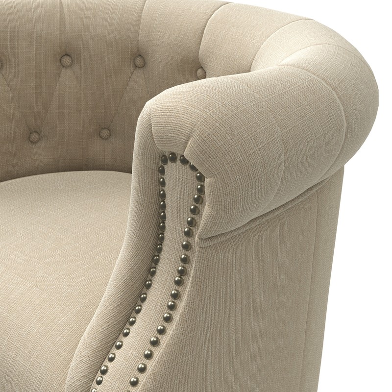 Huntingdon 34'' Wide Tufted Chesterfield Chair