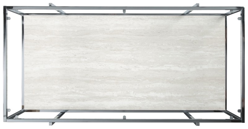 Hyattsville Floor Shelf Coffee Table with Storage
