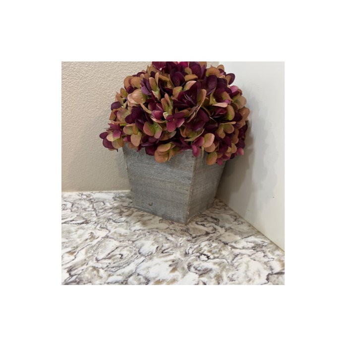 Hydrangea Floral Arrangement in Planter