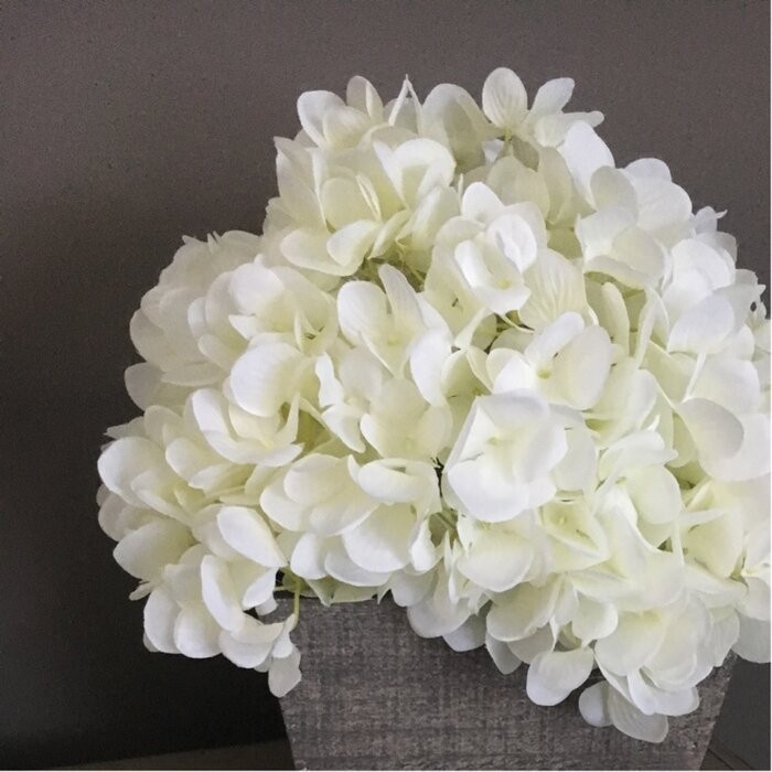 Hydrangea Floral Arrangement in Planter