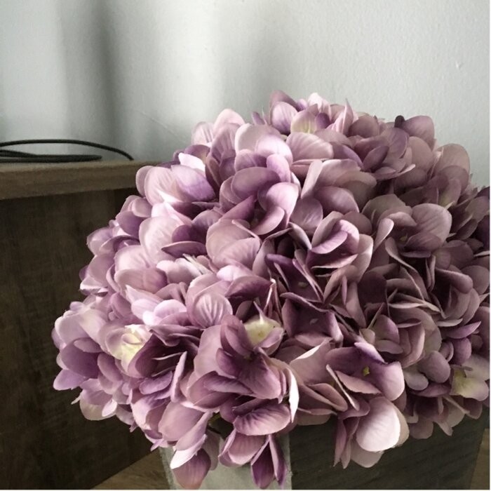 Hydrangea Floral Arrangement in Planter