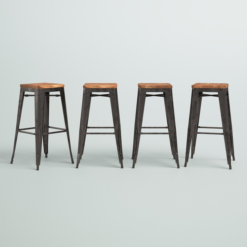 Irvington Solid Wood Bar & Counter Stool