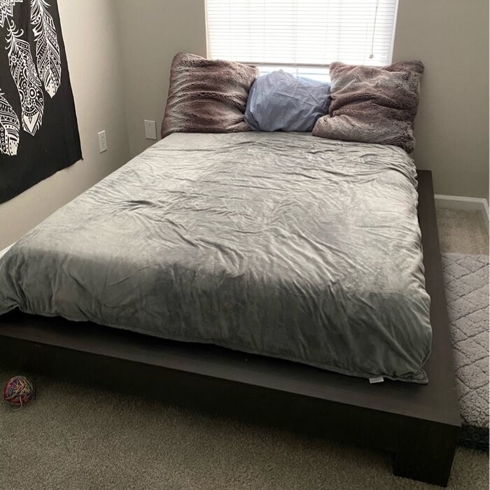 Jacoury Queen Low Profile Platform Bed