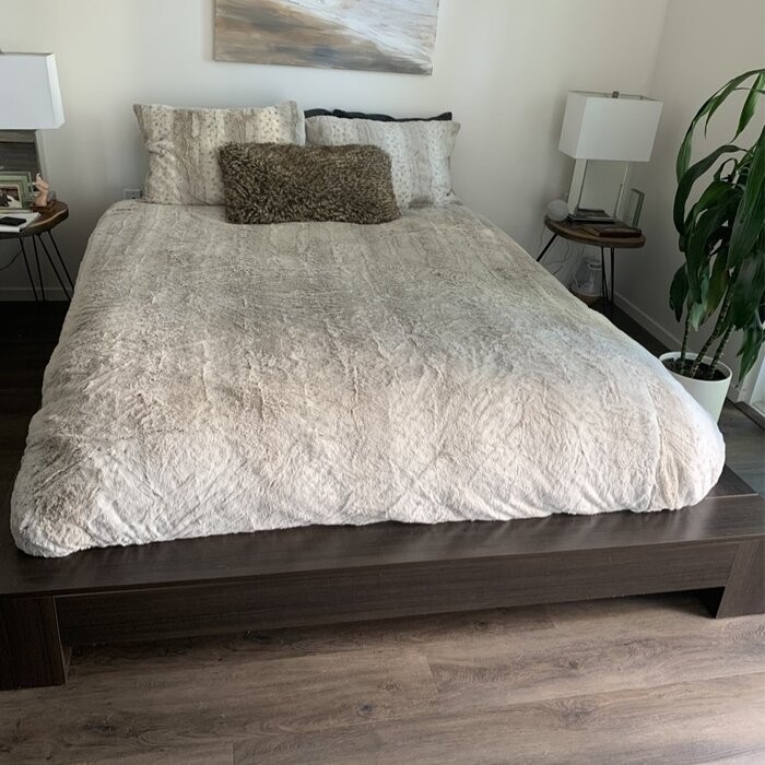 Jacoury Queen Low Profile Platform Bed