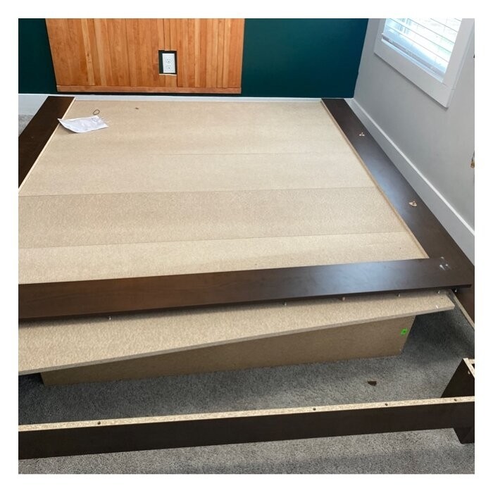 Jacoury Queen Low Profile Platform Bed