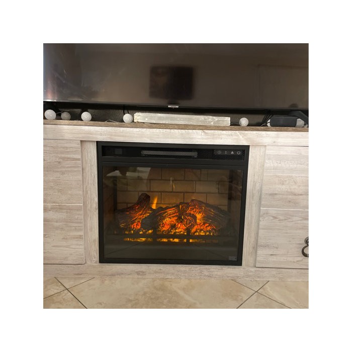 Janenna Entertainment Center for TVs up to 60" with Fireplace Included