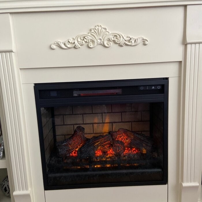 Janenna Entertainment Center for TVs up to 60" with Fireplace Included