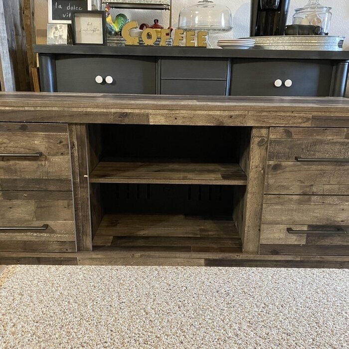 Janenna Entertainment Center for TVs up to 60" with Fireplace Included