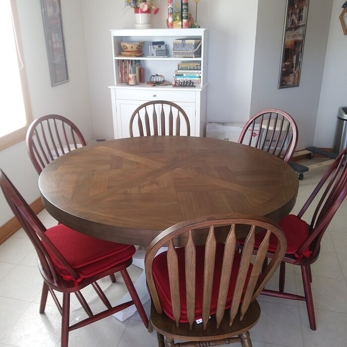 Judique Extendable Solid Wood Dining Set