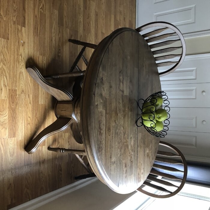 Judique Extendable Solid Wood Dining Set