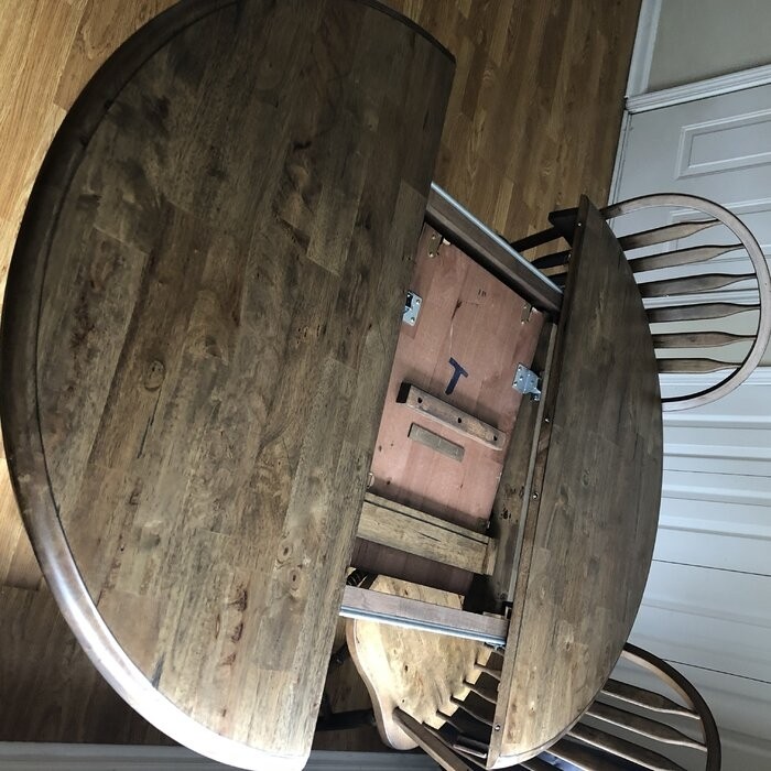 Judique Extendable Solid Wood Dining Set