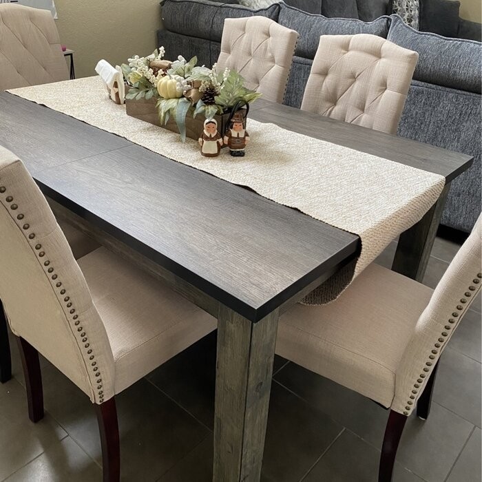 Katarina Extendable Solid Wood Dining Set