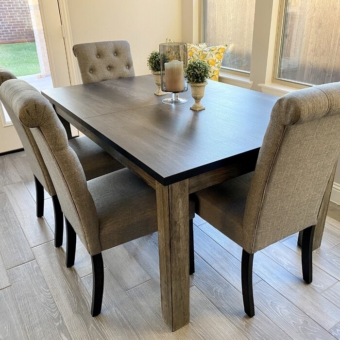 Katarina Extendable Solid Wood Dining Set
