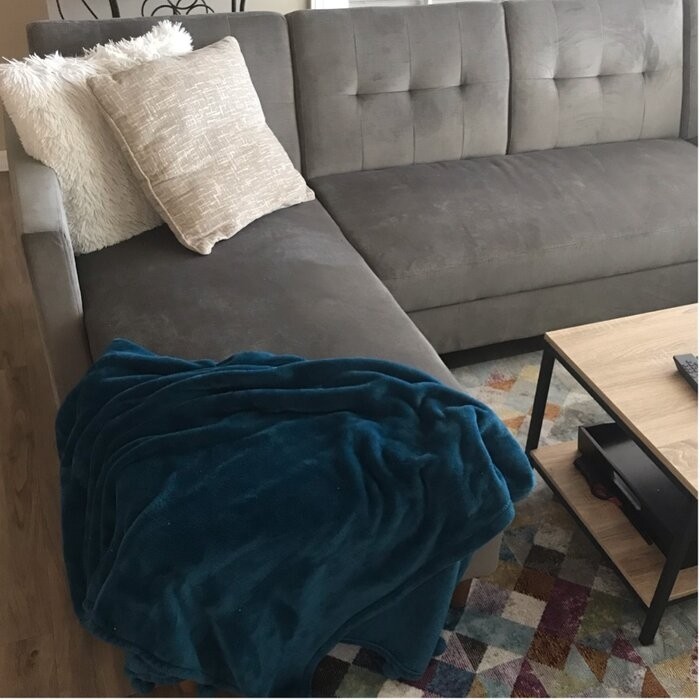 Kayden 84" Wide Reversible Sleeper Sofa & Chaise
