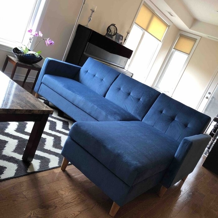 Kayden 84" Wide Reversible Sleeper Sofa & Chaise