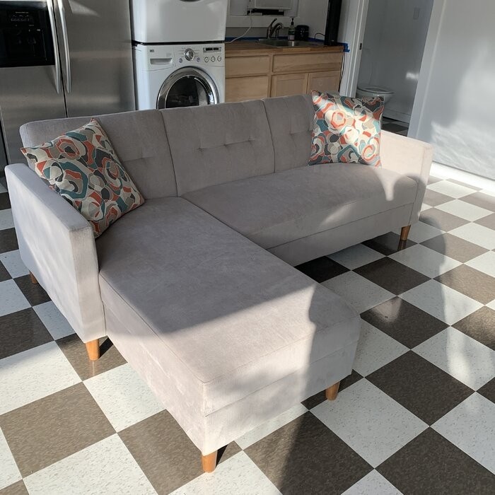 Kayden 84" Wide Reversible Sleeper Sofa & Chaise
