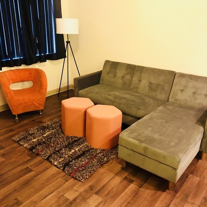 Kayden 84" Wide Reversible Sleeper Sofa & Chaise