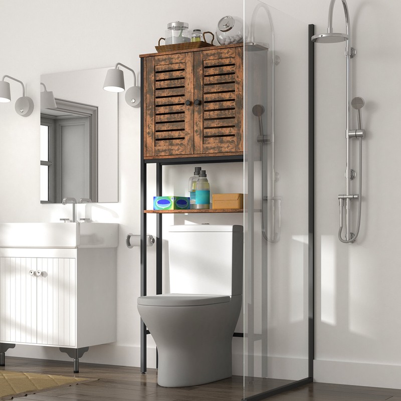 Kearna 23.6'' W x 66'' H x 7.8'' D Over-The-Toilet Storage