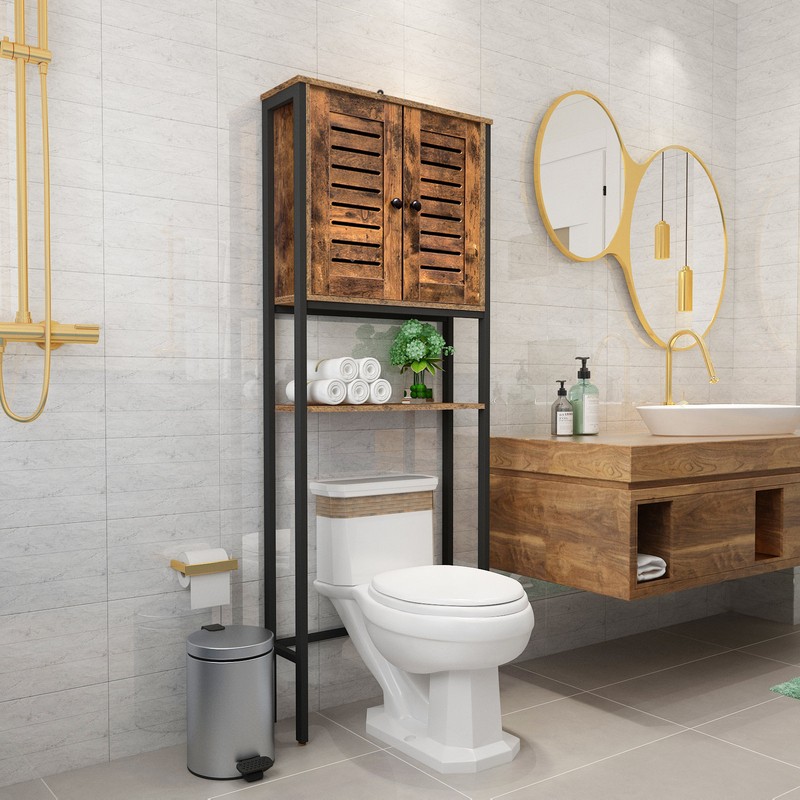 Kearna 23.6'' W x 66'' H x 7.8'' D Over-The-Toilet Storage