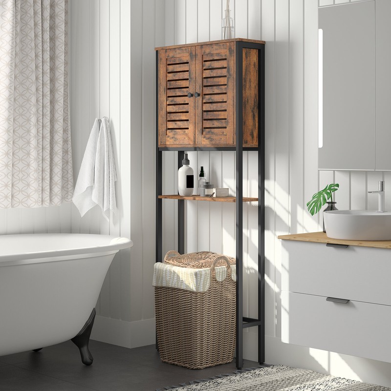 Kearna 23.6'' W x 66'' H x 7.8'' D Over-The-Toilet Storage