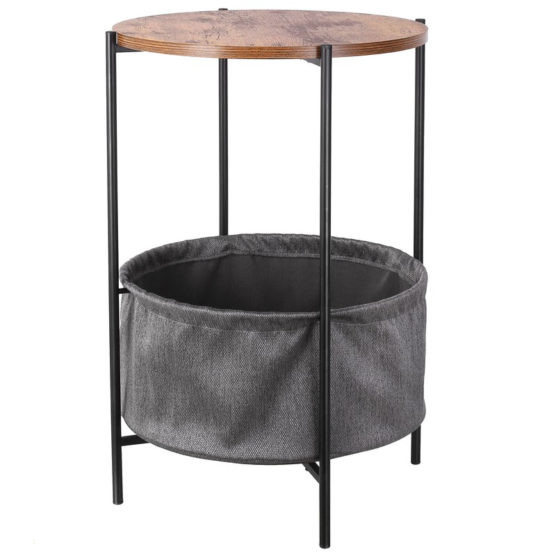 Kedesha 23.6'' Tall Iron Nightstand