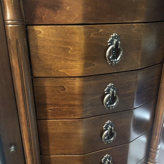 Kennell 17.25'' Wide Jewelry Armoire with Mirror