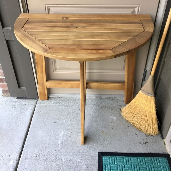 Keper Acacia Solid Wood 2 - Person Bistro Table