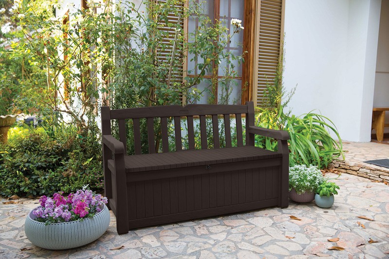 Keter Solana Water Resistant Plastic Deck Box