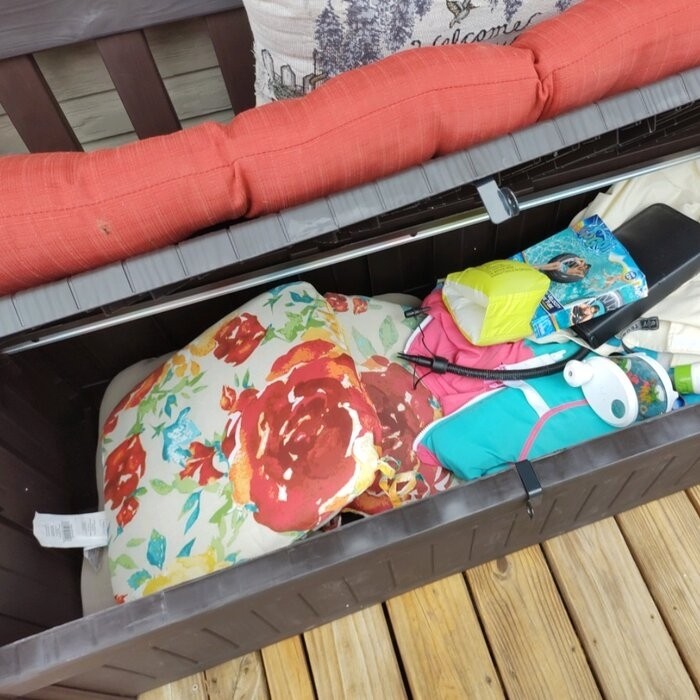 Keter Solana Water Resistant Plastic Deck Box