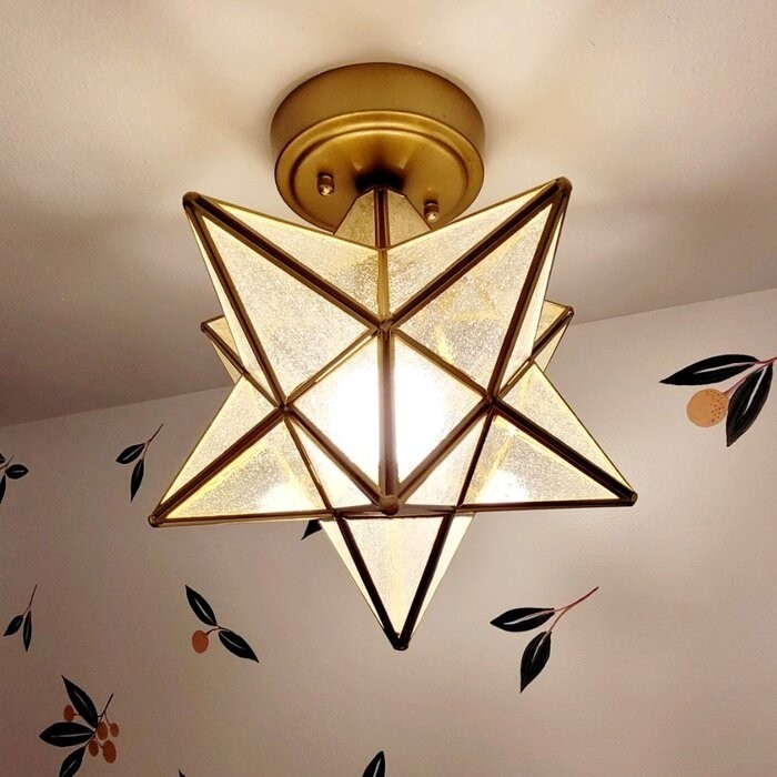 Killead 1 - Light Unique/Statement Star Flush Mount