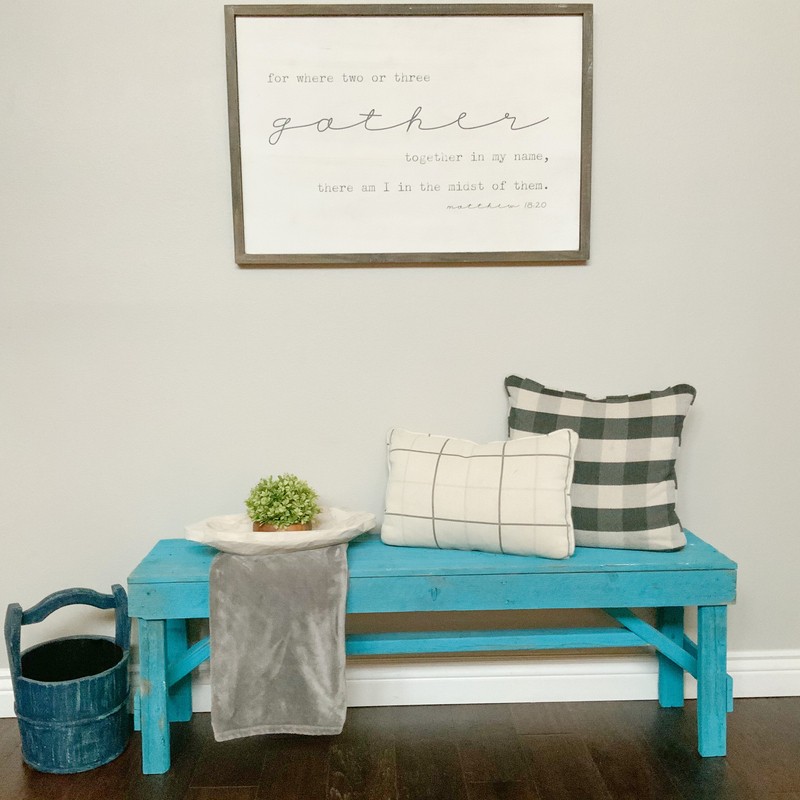 Kisner Wood Bench