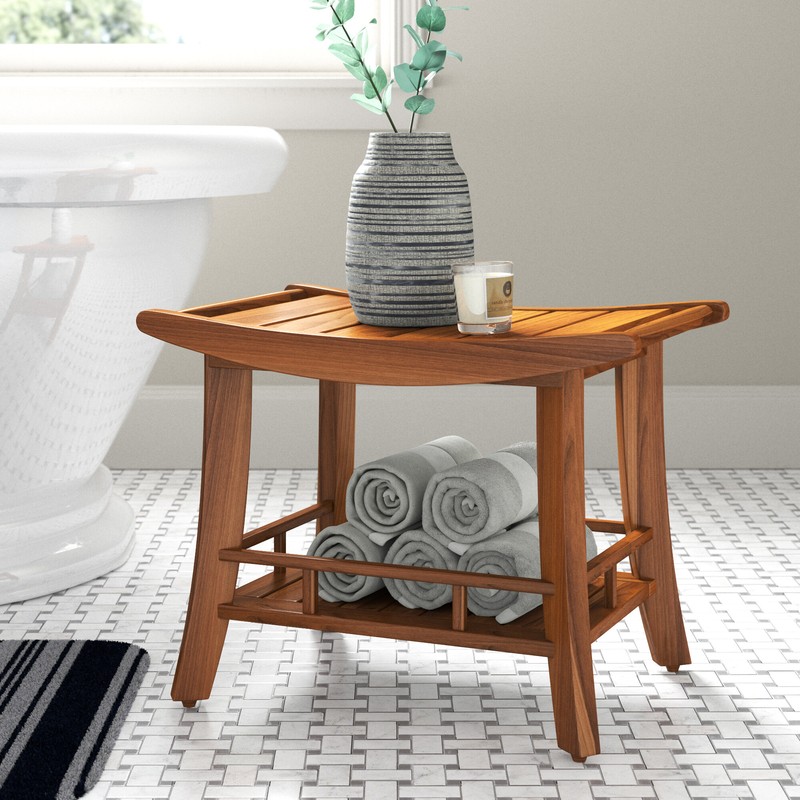 Knudsen 24'' W Teak Shower Bench