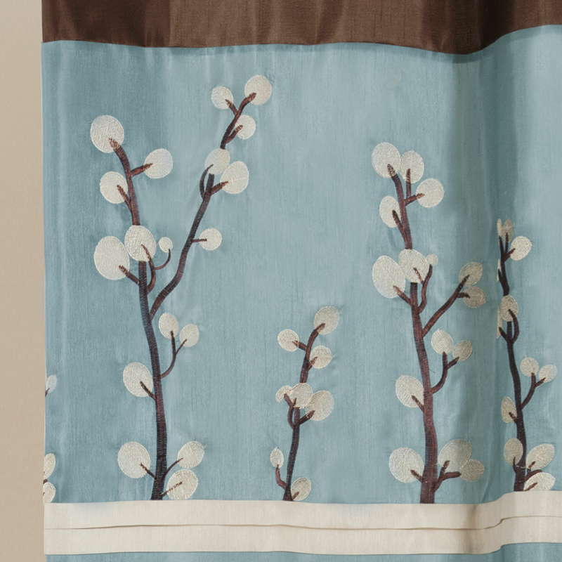 Kozak Floral Single Shower Curtain