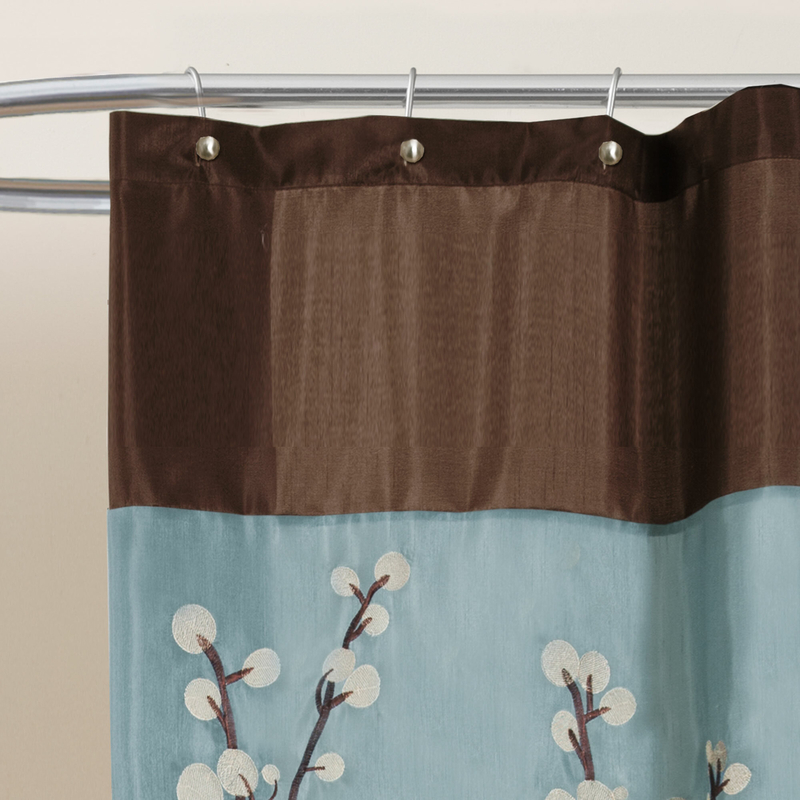 Kozak Floral Single Shower Curtain