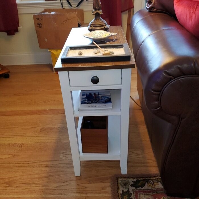Kym End Table with Storage