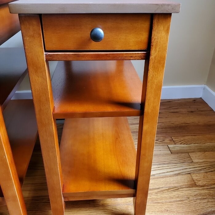Kym End Table with Storage