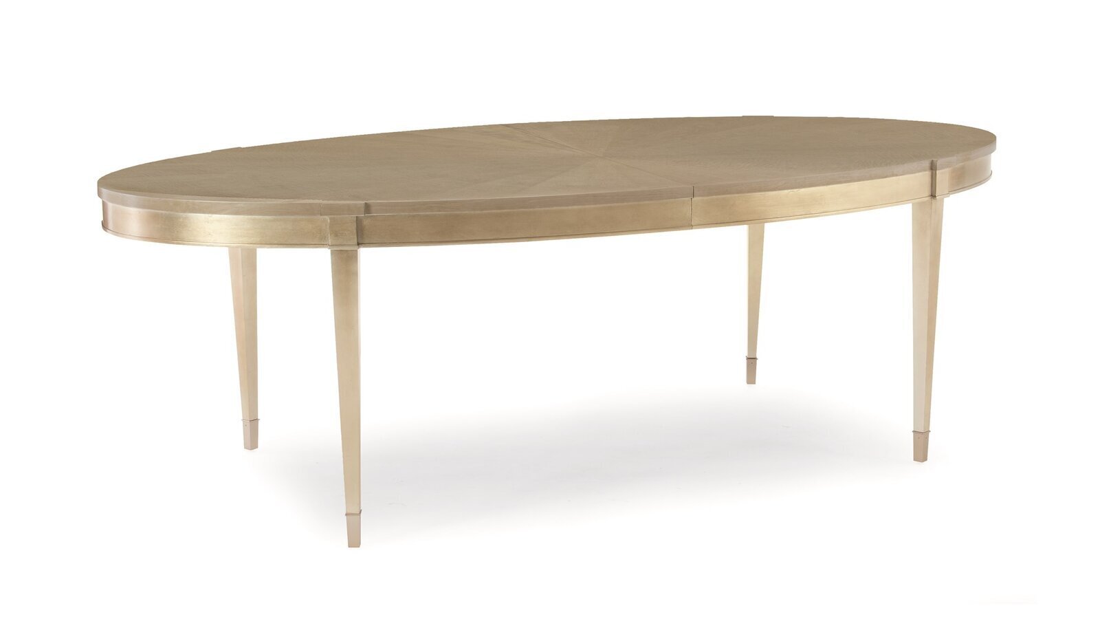 Lacquered Modern Oval Dining Table